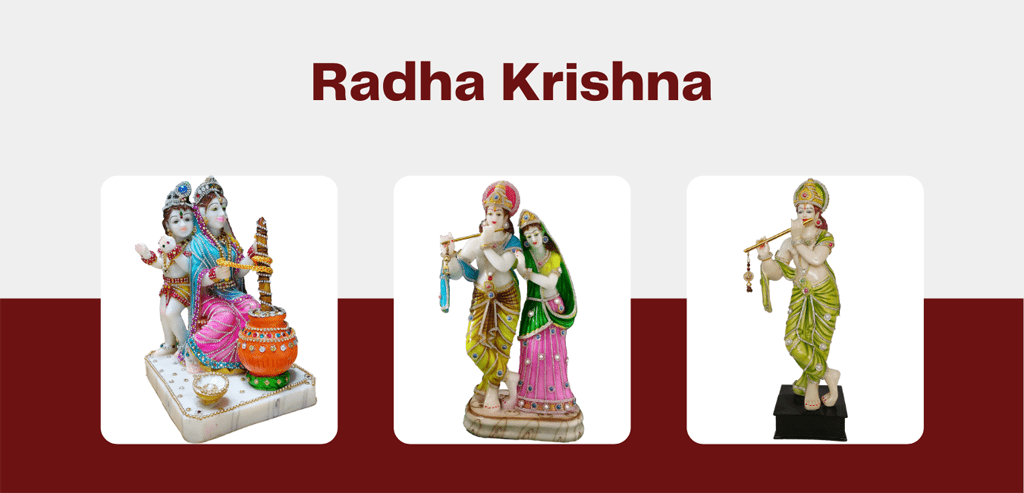 Decorify Radhe Krishna Statues