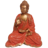40 cm Copper Orange Blessing Buddha Idol for Home Decor