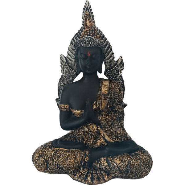 Antique Meditating Buddha Statue Sclupture Figurine