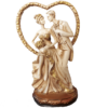 Heart Dil Love Couple Statue Showpiece Gift Height 30 CM