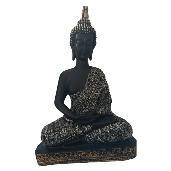 Sitting in Meditation Buddha Statue Figurine Sclupture
