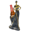 Decorify Belle Lady Antique Wine Bottle Holder Height 30 CM