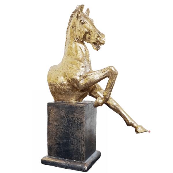 Abstract Horse Bust Showpiece Sclupture Statue Figurine